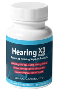 Hearing x3 Ultra işitme için ilaç Türkiye