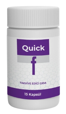 Quick F Kapsüller kilo kaybı için Türkiye